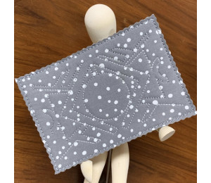 ADVENTSKALENDER 11. Dezember - Stickdatei - Geometrische Formen E2E rahmenfüllend Trapunto